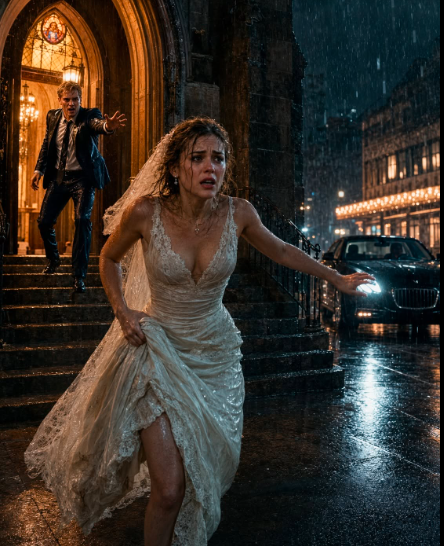 She Fled Her Wedding and Jumped Into a Stranger’s Car — The Mafia Boss Said “You’re Not Going Back!”