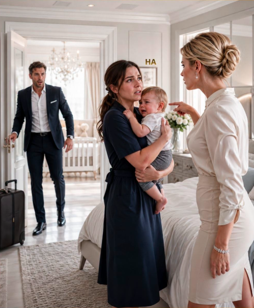 The Billionaire Pretended He Wasn’t Home to Catch the Maid... Until His Wife’s Coldest Words Revealed Who Had Been Raising His Son