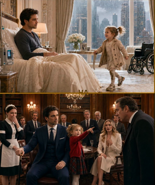 They Accused the Maid of Using Her Toddler to Control the Sick Billionaire, but the Little Girl Climbed Into His Bed and Pointed at the Man Who Wanted Him Gone... Then Told the Truth