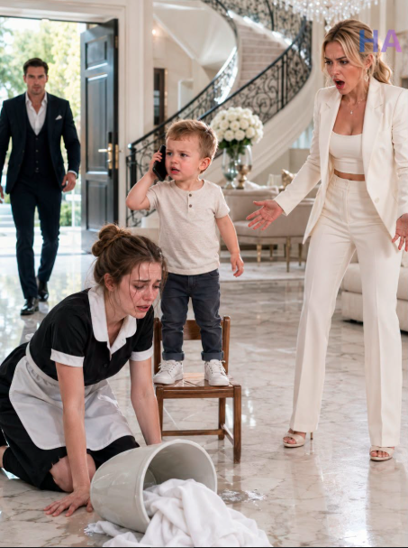 The Billionaire Thought His Fiancée Was Perfect Until the Maid’s Little Girl Called Him From Upstairs and Exposed the Cruelty He Had Been Too Busy to See