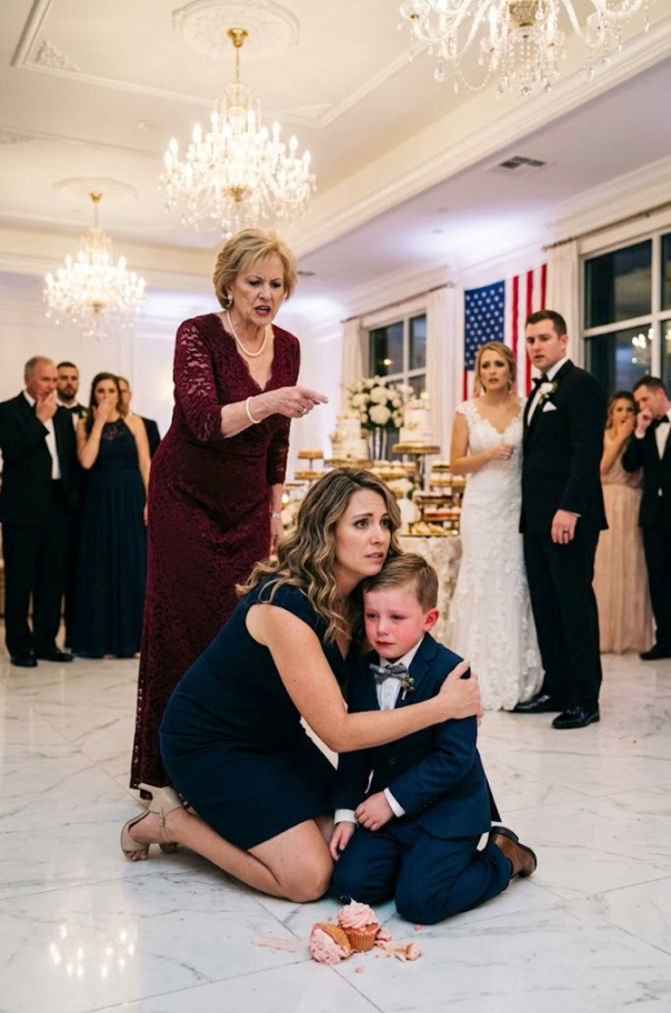 My Mother-in-Law Slapped My Hungry 5-Year-Old Over One Cupcake at My Sister-in-Law’s Luxury Wedding—Then His Innocent Question Exposed Who Really Paid for Everything and Made the Groom Cancel the Ceremony...