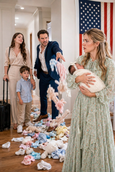 I Came Home With My Newborn Daughter and Found Her Things Dumped in the Hallway—My Husband Had Moved His Mistress and Her Baby Into the Nursery, But He Forgot the House, the Camera, and the Deed Were Mine...