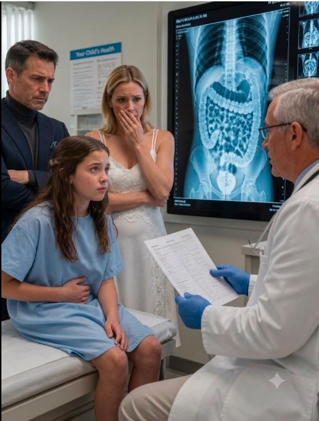 I took my daughter to the hospital, but my husband unexpectedly insisted on coming with us. Throughout the entire appointment, THE DOCTOR KEPT WATCHING HIM IN A WAY THAT FELT STRANGE … and right before we walked out, he quietly slipped a note into my pocket that made my hands shake so badly I could barely hold it, and ultimately LED ME STRAIGHT TO THE POLICE.