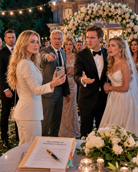 I Came Home Two Days Early and Found My Garden Turned Into a Wedding—My Fiancé Was Standing Beneath the Arch With My Best Friend in a White Dress. Then I Raised My Phone and Said, “Perfect. None of You Know What I Did Before I Walked In.”