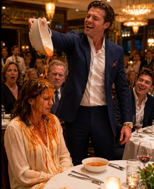 I Was Having Dinner With My Parents At A Restaurant When A Local Thug Walked In... He Grabbed My Soup And Dumped It Over My Head. "Look At Her. Too Scared To Fight Back." I Looked At My Father For Help. He Looked Away And Whispered, "Be Quiet. You're Embarrassing Us." I Knocked The Bowl Down And... 15 Minutes Later, He Was On His Knees.