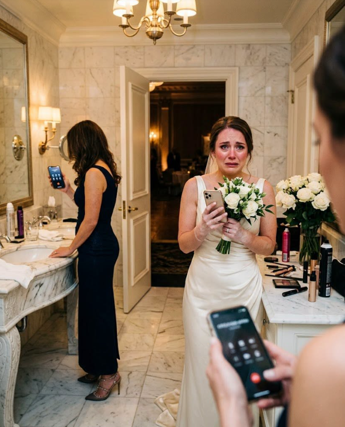 Moments before walking down the aisle to marry the man I loved, I hid in the bathroom to steady my nerves. One careless call was about to turn my vows into evidence. Just as I calmed down, someone entered and answered a call on speaker revealing a painfully familiar voice that shattered my world.