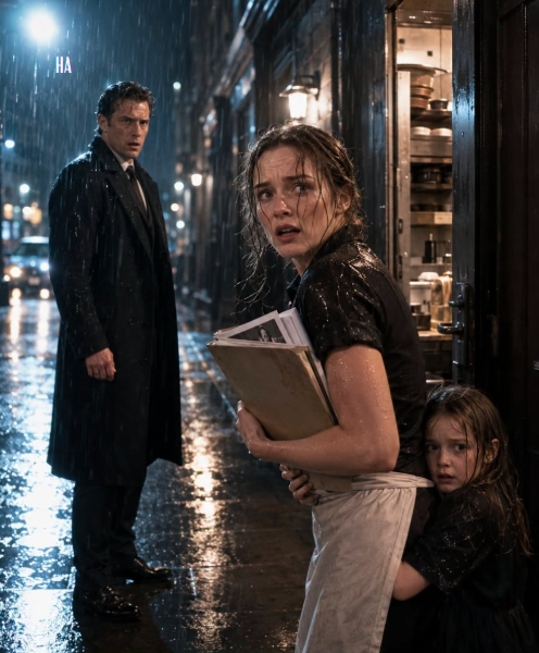 He Followed the Poor Waitress Into the Rain and Saw the Secret That Could Destroy Every Man Who Feared Him