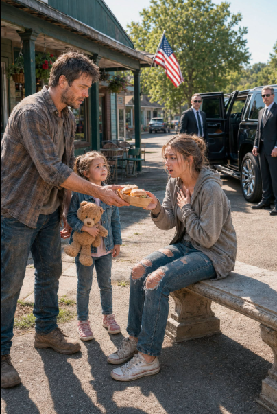 A Billionaire Pretended to Be Poor for One Day, But When a Broke Single Dad Shared His Last Meal on a Freezing Chicago Bench...