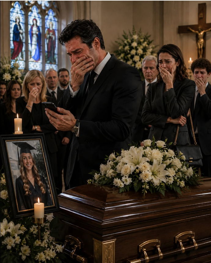 During my daughter’s memorial service, two years after I buried her, my phone lit up with a message that stopped my heart: “Dad, I graduate tomorrow.” And when my wife saw Natalie’s name on the screen, she lunged for my phone like it was a loaded gun.