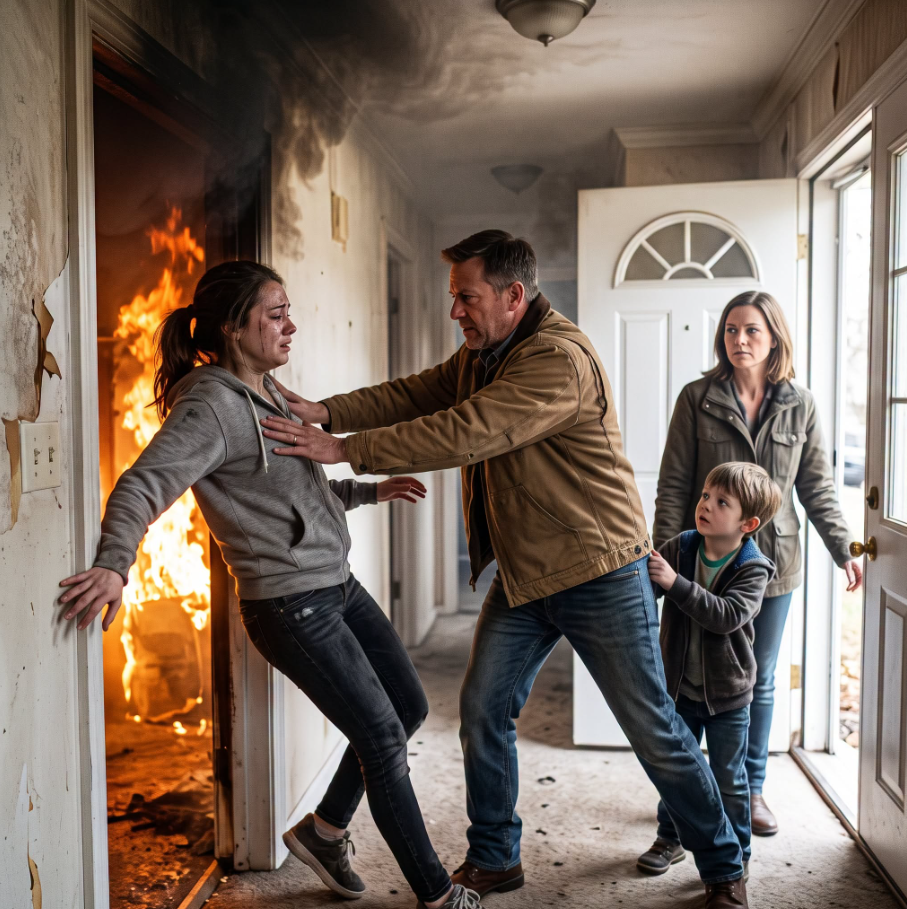 When our house caught fire, my father shoved me back into the burning room and pulled my brother to safety. My mother said they could not lose their son and abandoned me in the flames. They thought I was gone, but they never knew I escaped...