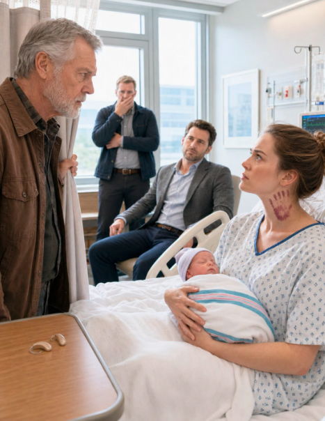 I was cradling my newborn when my uncle entered the hospital room and saw the dark fingerprints bruised around my neck. My husband leaned back in his chair with a smile, as if he was proud of what he had done. “Just teaching her who’s in charge of this new family.”