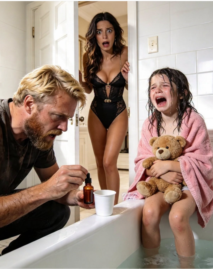 A MOTHER OPENED THE BATHROOM DOOR… AND HER FIVE-YEAR-OLD WHISPERED THE SECRET THAT SHATTERED EVERYTHING