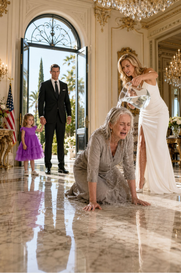 “She’s Hurting Your Mother!” the Maid’s Toddler Screamed — Seconds Later, the Billionaire Found His Fiancée Forcing His Paralyzed Mother to Sign Away Her Home...