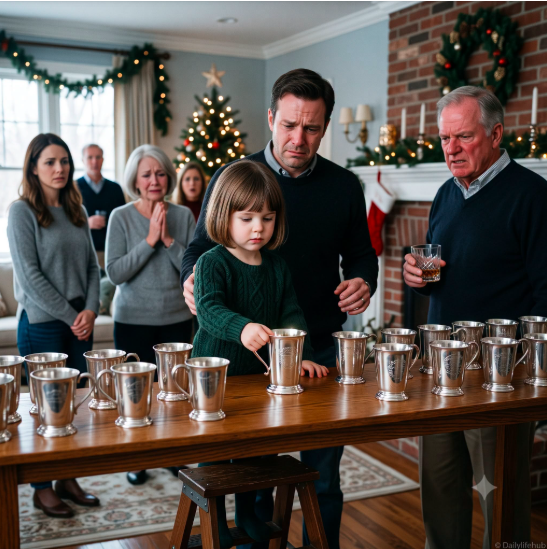 My husband asked me to hide our daughter’s silver cup before his parents came for Thanksgiving dinner.