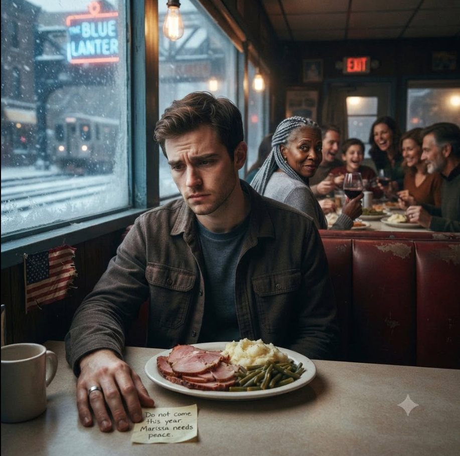 My Mother Sent Back My Christmas Ticket Because My Sister “Needed Peace”… So I Ate Ham Alone In A Snowy Diner, Let Strangers Pull Me Into Their Booth, And Five Years Later My Blood Family Crashed My Grand Opening Without Knowing They Had Been Legally Replaced