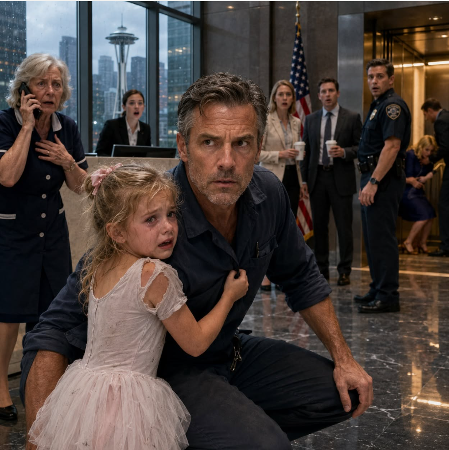 The CEO’s Little Daughter Ran to the Janitor: “They Hit My Mom. My Mom Is Dying”... His Secret Skills Stunned Everyone