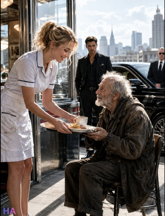 Poor Waitress Helped a Hungry Old Man — Unaware He Was Korean Mafia Boss’s Dad'