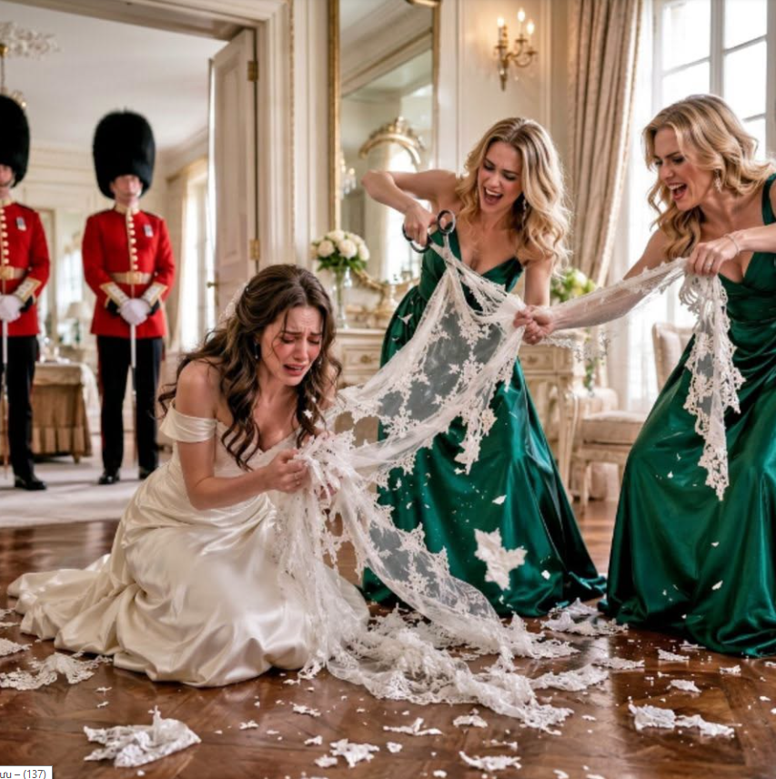 The Groom's Sisters Shredded Her Veil—Then the King Arrived and Shut Down the Wedding