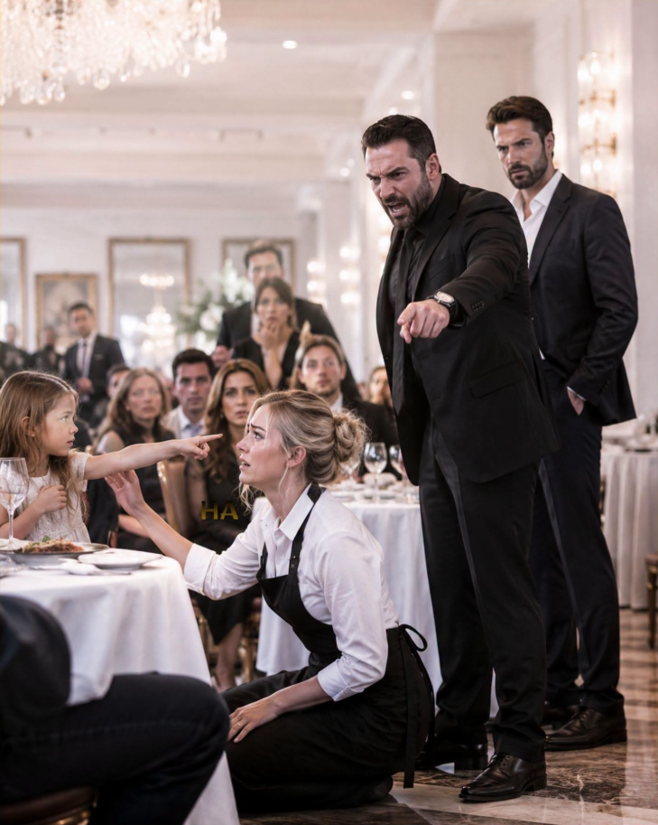 The Crime Lord Fired the Waitress for Touching His Silent Daughter—Then Learned the Child Had Been Warning Everyone About the Man Standing Beside Him
