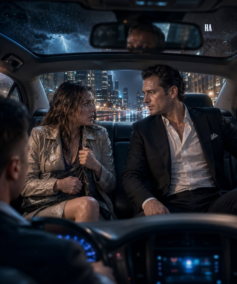she climbed into an Uber to escape the storm, but the man beside her was the mafia boss everyone in Chicago feared