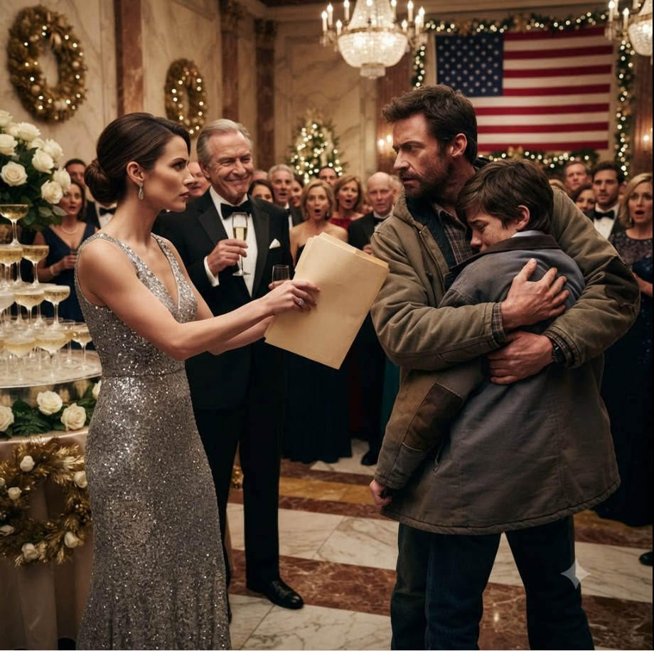 My In-Laws Left My 17-Year-Old Son Shivering Outside Their Christmas Gala Because He Defended Me—Then My Wife Served Me Custody Papers Beside The Champagne Fountain, Unaware I Owned The Venue, The Contract, And The Quiet Ledger That Could End Them For Good