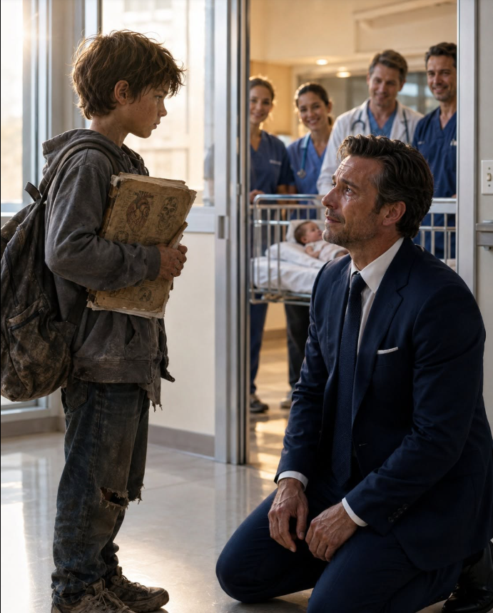 Doctors Gave Up on the Billionaire’s Son—Then a Homeless Boy Did the Impossible