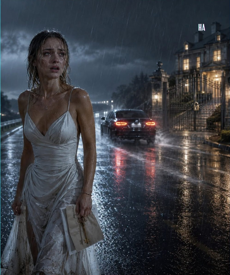 He left his wife on a storm-soaked highway, and the locked house she inherited exposed the lie that kept her trapped for years