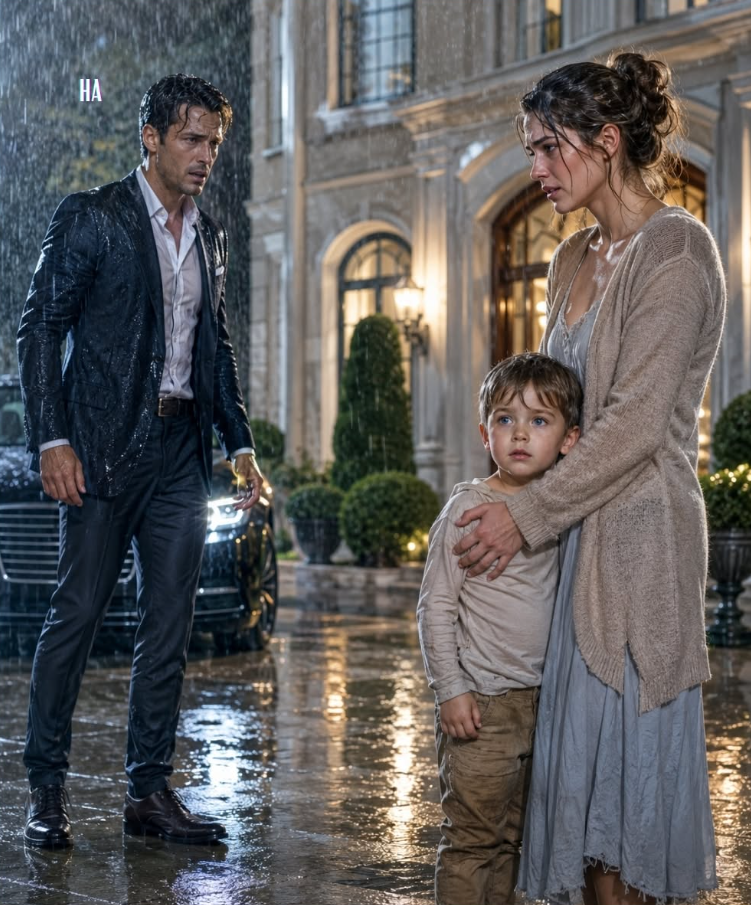 33.He Threw His Pregnant Wife Into the Rain and Froze Three Years Later When Her Son Had His Eyes