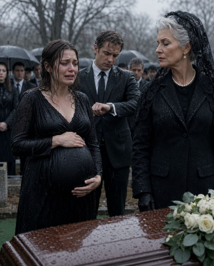 “Call a Taxi.” My Mother-in-Law Abandoned Me in Labor at My Husband’s Funeral—Twelve Days Later, She Came to See “Her Grandchild,” So I Asked, “Which One?”