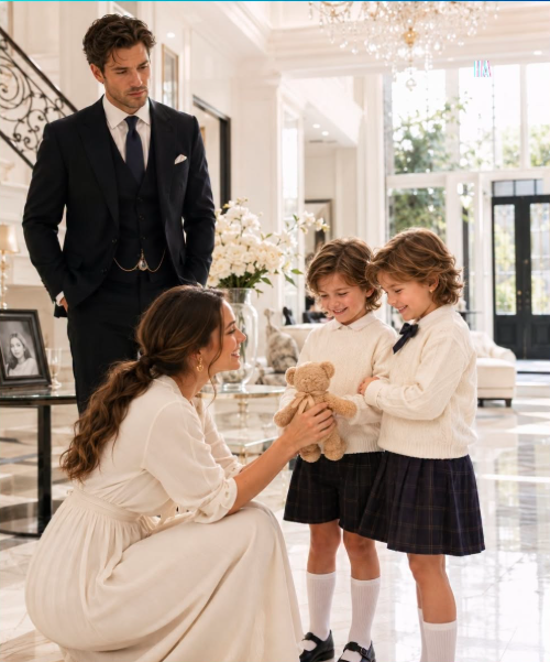 62.The Billionaire's Twins Hadn't Smiled Since Their Mother Died Until a Stranger Chased Their Silence Away