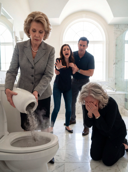 My mother-in-law flushed my father's ashes down the toilet, and my husband only said, 'Mom did the right thing' ... but that night I discovered why they wanted to erase my family.