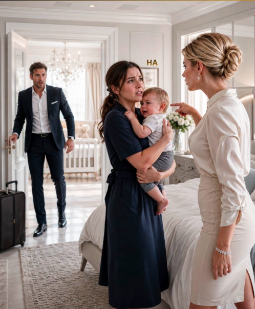 54.The Billionaire Pretended He Wasn’t Home to Catch the Maid... Until His Wife’s Coldest Words Revealed Who Had Been Raising His Son