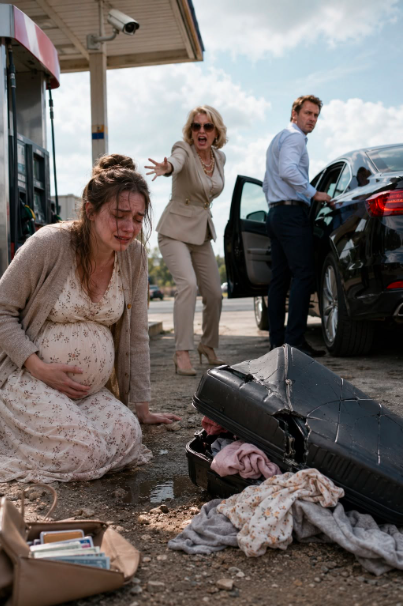 65.My Husband Abandoned Me During Morning Sickness, "She Can Find Her Own Way Home," My Mother-In-Law Snarled, Pitching My Broken Suitcase Into The Dirt While I Was Weak and Pregnant.