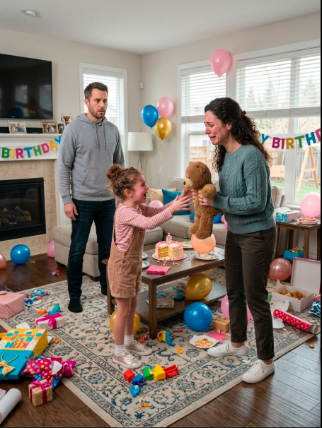 67.My in-laws mailed my 6-year-old daughter an adorable brown teddy bear for her birthday. She smiled for one brief moment, then suddenly went still and asked, “Mommy, what is this?”