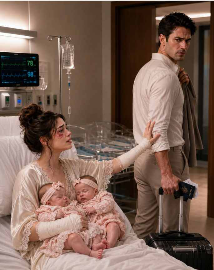 My husband looked me in the eyes, pointed at our 6-month-old twin daughters, and said, “You wanted to be a mother, so start acting like one.” Then he left for a 4-day fishing trip while I survived alone on almost no sleep. When he finally came home, smiling like nothing had happened, he unlocked the front door… and immediately realized our family would never be the same again.