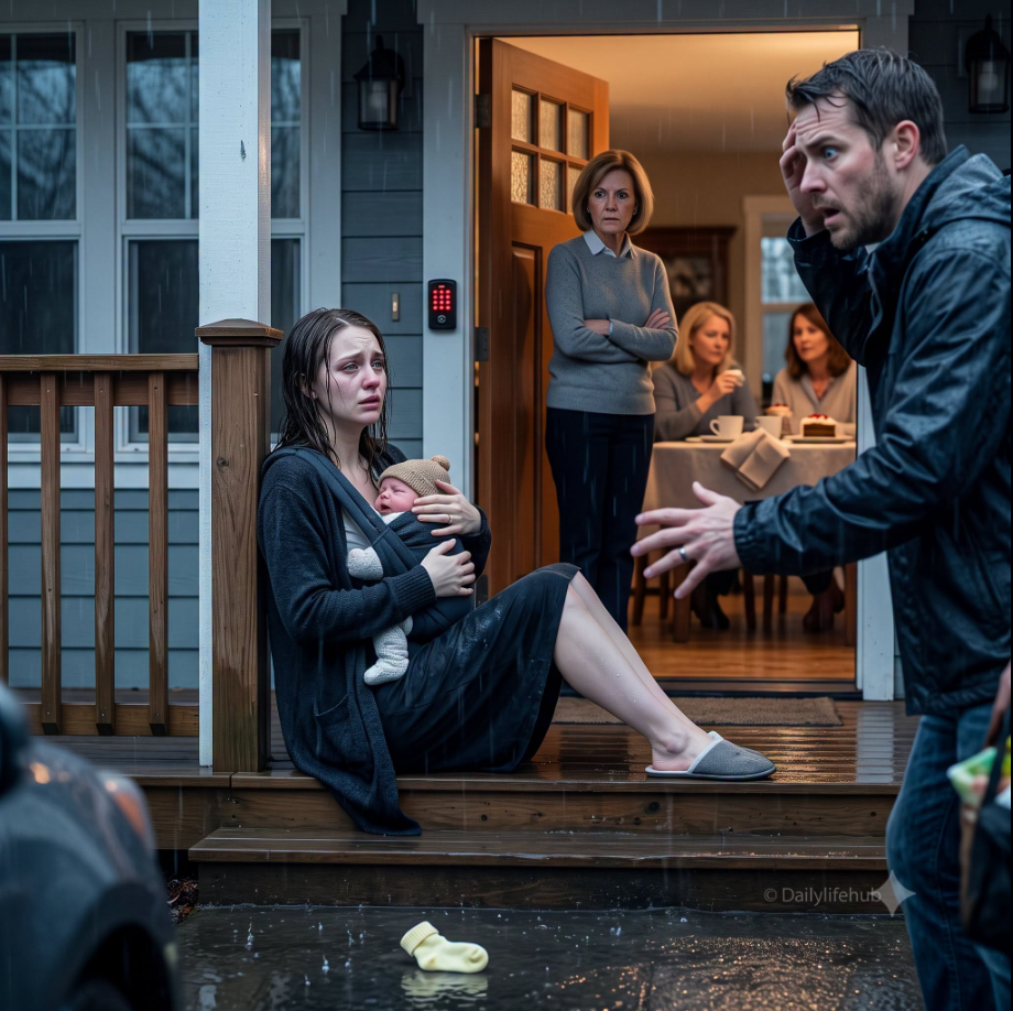 “She Needed to Toughen Up,” My Mother Said—After Locking My Wife and Newborn Outside in the Rain