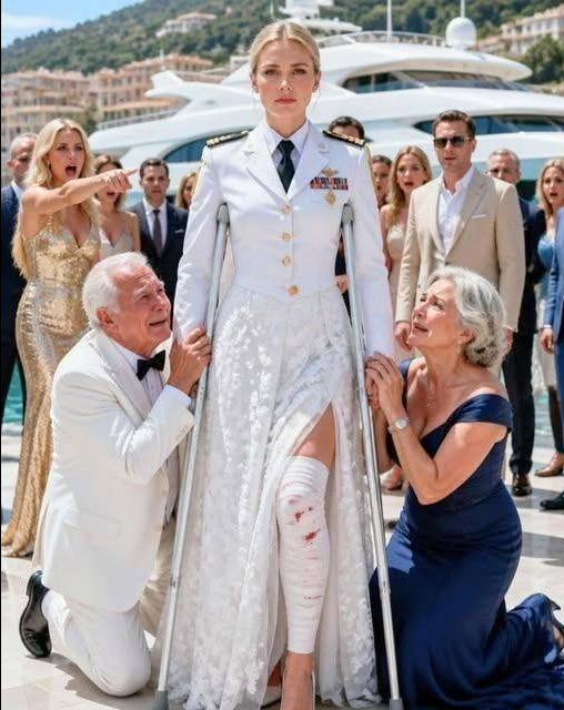My parents bought my sister a $150,000 yacht while I sat in a military clinic begging them for $5,000 to save my leg. They popped champagne while I was told I might never walk right again. They thought I was still the daughter they could ignore, shame, and abandon—but they had no idea my little brother’s desperate sacrifice was about to hand me the one thing my family feared most: power.