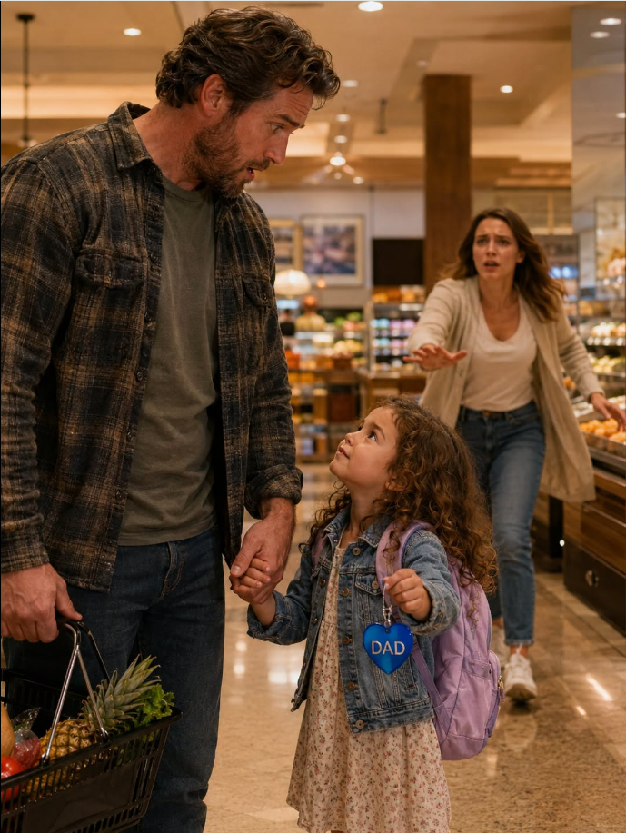 A Little Girl Held My Hand in a Grocery Store and Asked Me to Be Her Dad—Her Mother’s Reaction Changed All Three of Our Lives