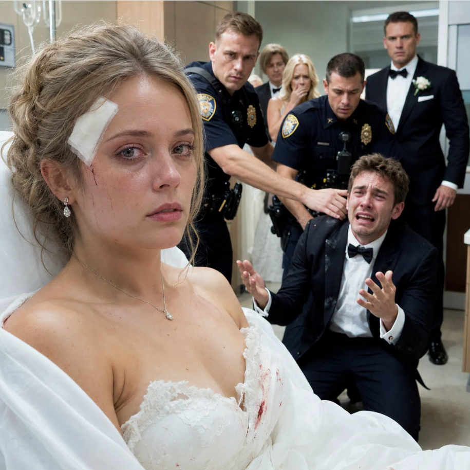 At my wedding, my brother demanded my fashion boutique in front of 100 guests. When I refused, telling him I had built it with years of hard work and sacrifice, he became enraged. He grabbed me by my hair and slammed me to the floor so hard that I lost consciousness. But when I finally opened my eyes, my brother was on his knees, crying because...