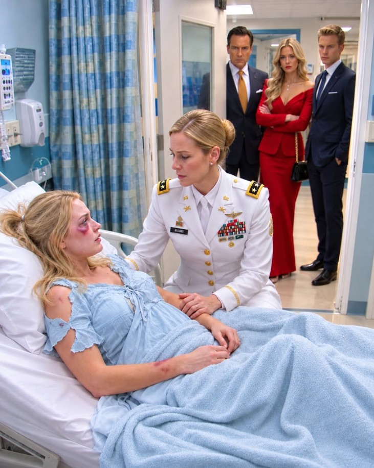 I thought I was racing to a hospital to comfort my injured daughter. I never imagined I was walking straight into the moment that would expose a powerful family's cruelty. They looked me in the eyes and said, ""Your rank doesn't scare us."" They had no idea silence can be far more dangerous than anger.