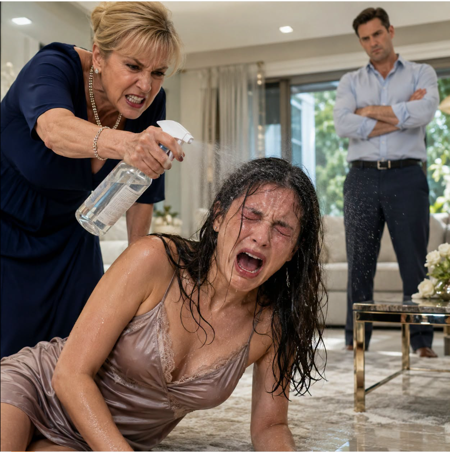 One day after my wedding, my mother-in-law sneered, “A filthy, penniless woman like you doesn’t belong in this family,” then sprayed disinfectant directly into my face. As I screamed and collapsed, my husband only sighed, “Stop overreacting.” Hours later, doctors confirmed chemical burns in both eyes. But when my parents arrived at the hospital and quietly asked for the security footage, my husband’s family had no idea who they had just declared war on…