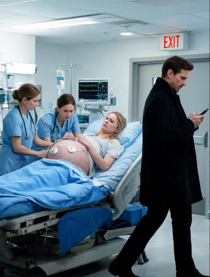 At thirty-one weeks pregnant, Claire Whitmore was bleeding beneath hospital sheets when her husband abandoned her to answer another woman’s manufactured emergency.