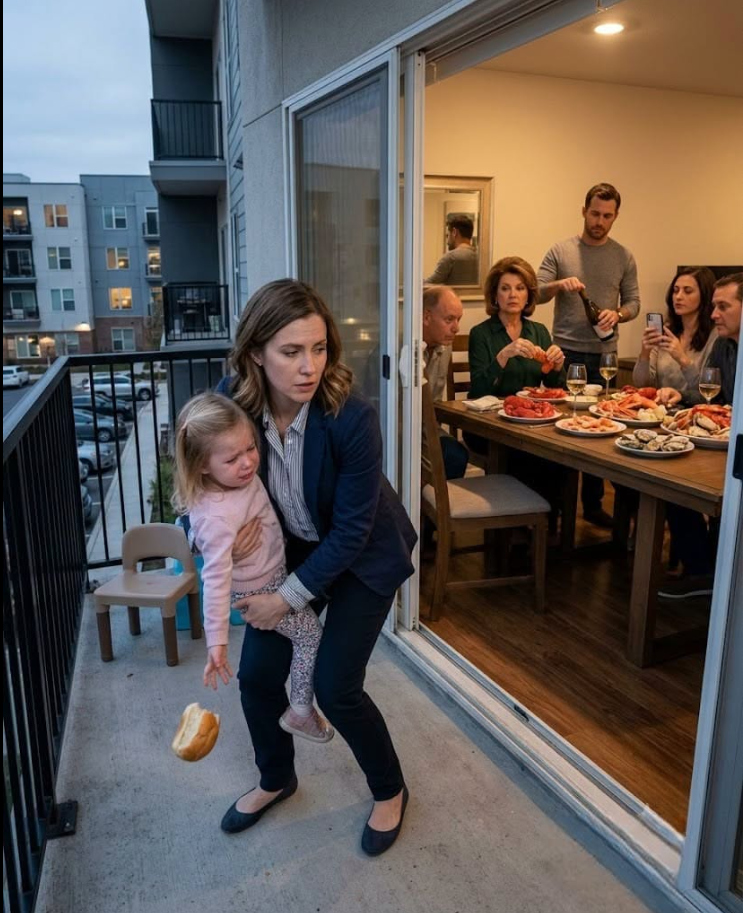 My husband told me, “Don’t cause a scene,” after I found our little daughter sitting outside with stale bread, while six grown adults enjoyed a luxury meal paid for with my money.