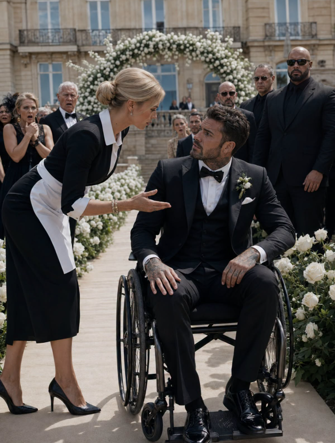 The Paraplegic Mafia Boss Was Left at His Own Wedding—Then the Poor Maid Stepped Forward and Said, “Shall We Dance?”