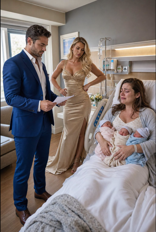 CEO Divorced His Wife Hours After She Had Triplets—Then Her Billion-Dollar Inheritance Walked Into His Boardroom