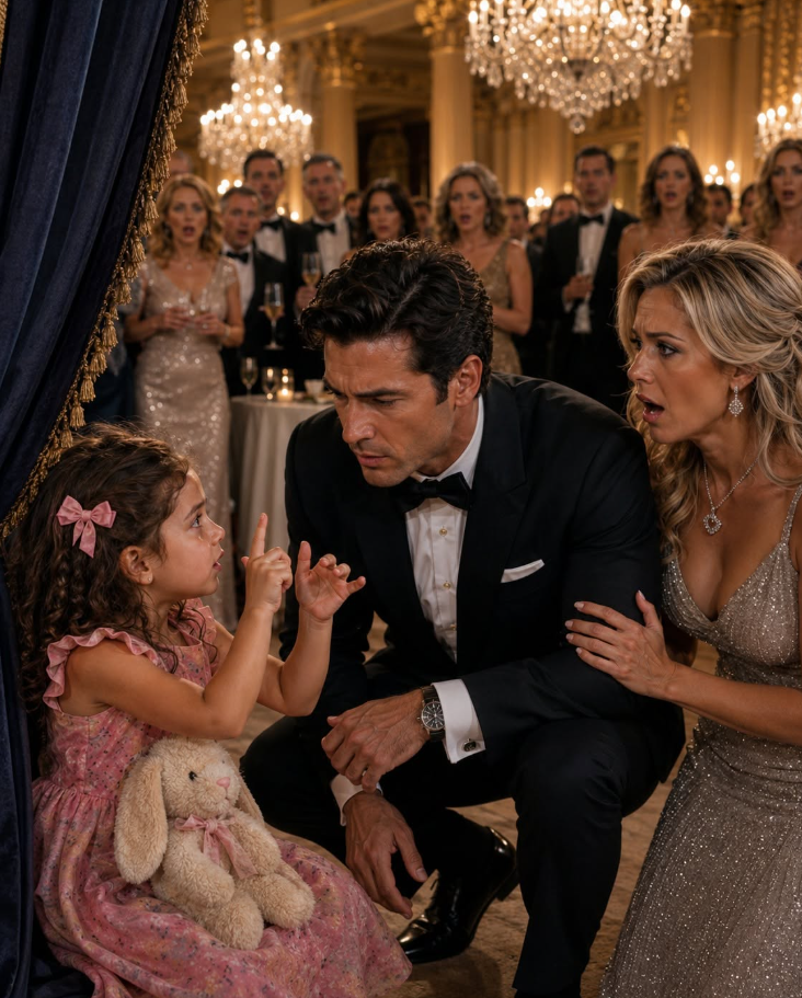 You’re not going deaf,” the four-year-old girl signed beneath the crystal chandelier, her tiny fingers shaking with fear. “Your fiancée puts medicine in your food