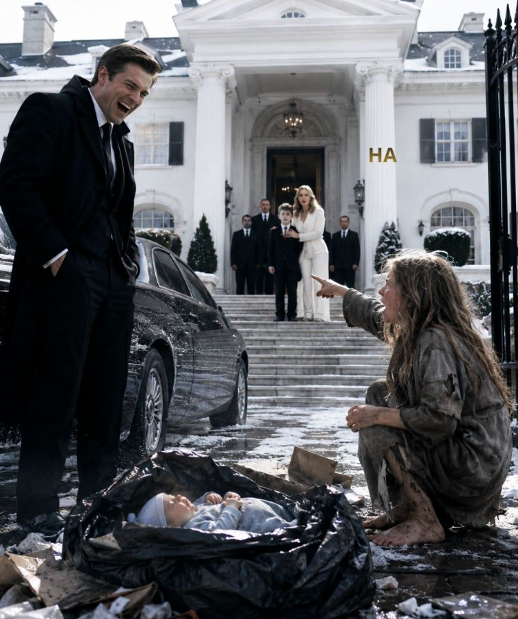 The sterile billionaire they called Boston’s Don laughed at the baby in his trash until a barefoot girl exposed the son and sister his mansion had buried