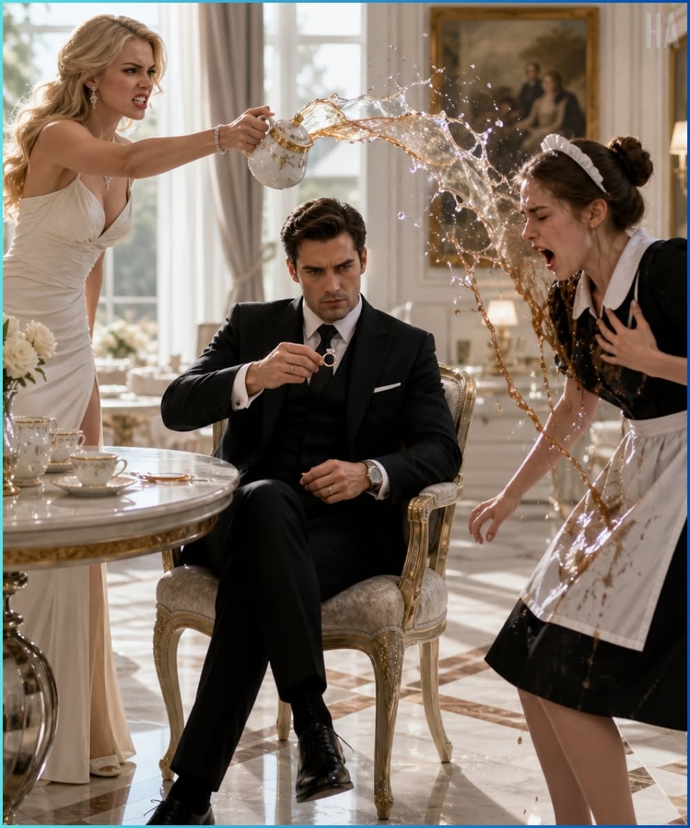 His Fiancée Poured Scalding Coffee on the Maid in Front of Him—Then the Syndicate Boss Took Off His Ring