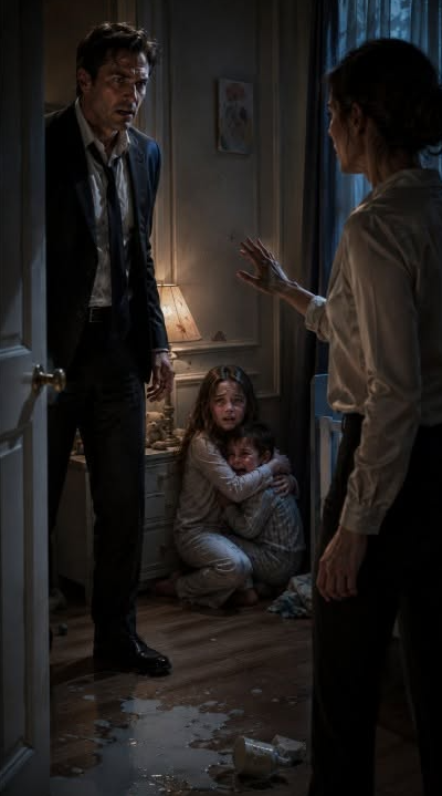 1"Dad… Please Don’t Let This Happen Again…’ My 8-Year-Old Daughter Whispered From The Corner—When I Opened The Door And Saw My Wife Standing There, I Realized I Had Been Ignoring Something I Should Have Seen Long Ago