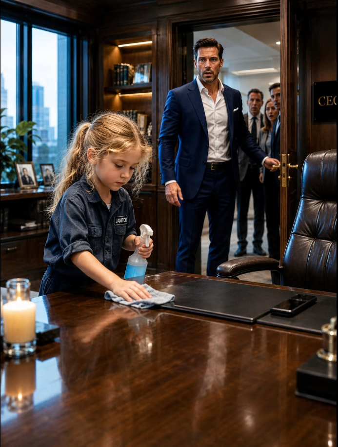 “MY MOM IS SICK, SO I CAME TO CLEAN FOR HER,” THE MAID’S SIX-YEAR-OLD WHISPERED—THEN THE FEARED MAFIA CEO CLAIMED THEM BOTH BEFORE HIS ENEMIES COULD TAKE HER CHILD